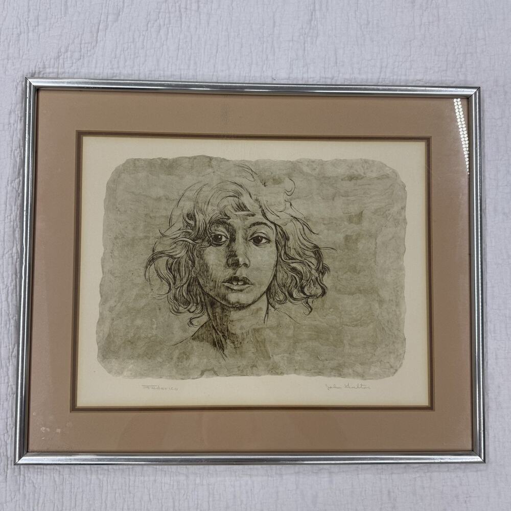 John Fulton “Federico” Pencil Signed